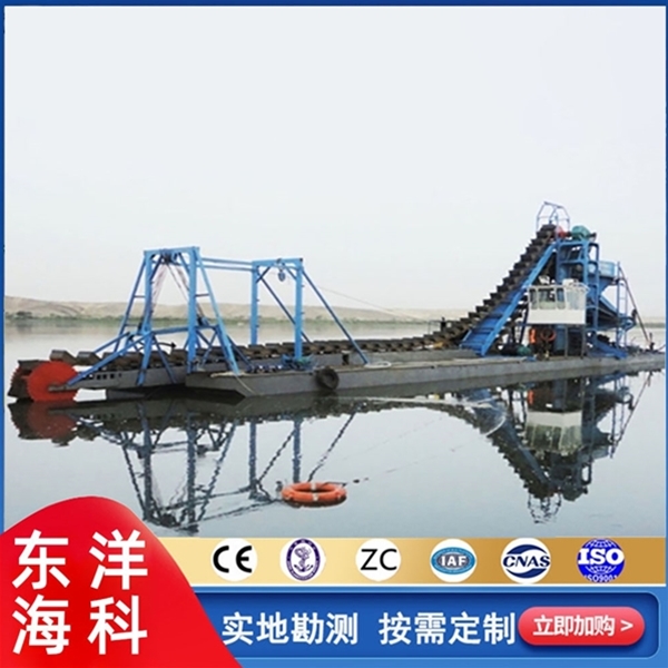 JR-W1015型链斗式淘金船